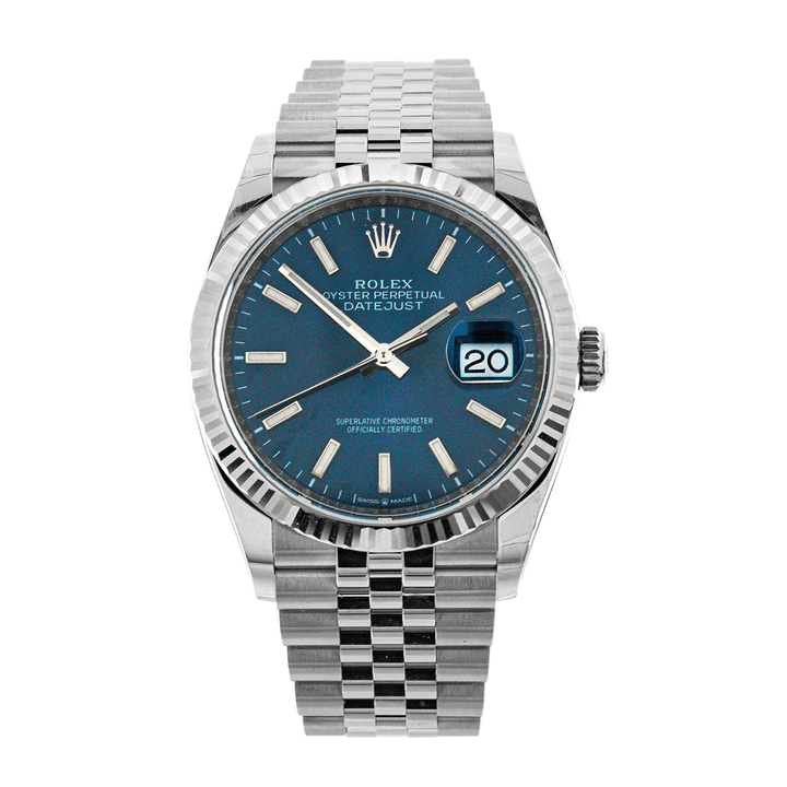 Rolex Datejust 36mm Bleu neuve 2025 - Daniel de Guy