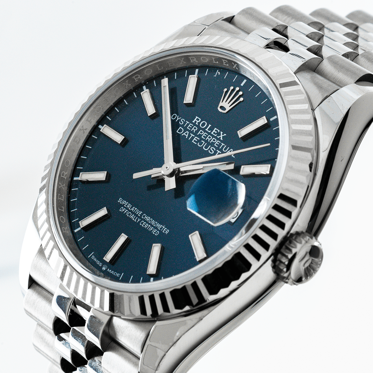 Rolex Datejust 36mm Bleu neuve 2025 - Daniel de Guy