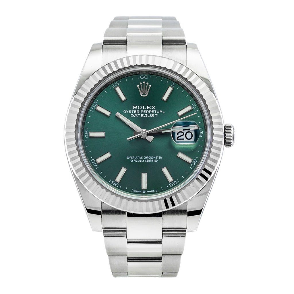 Rolex Datejust Green 41mm neuve - Daniel de Guy