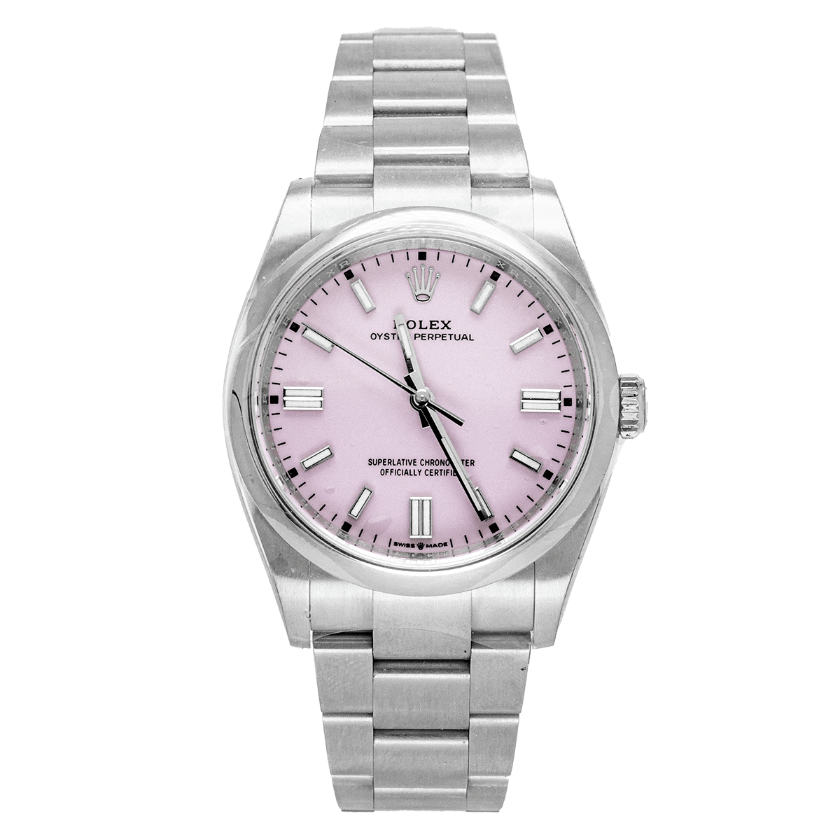 Rolex Oyster Perpetual 36mm Pink Neuve - Daniel de Guy