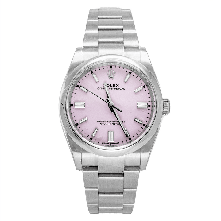 Rolex Oyster Perpetual 36mm Pink Neuve - Daniel de Guy