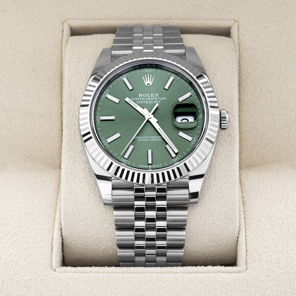 Rolex Datejust 36 mm Vert Menthe Neuve 2025 - Daniel de Guy