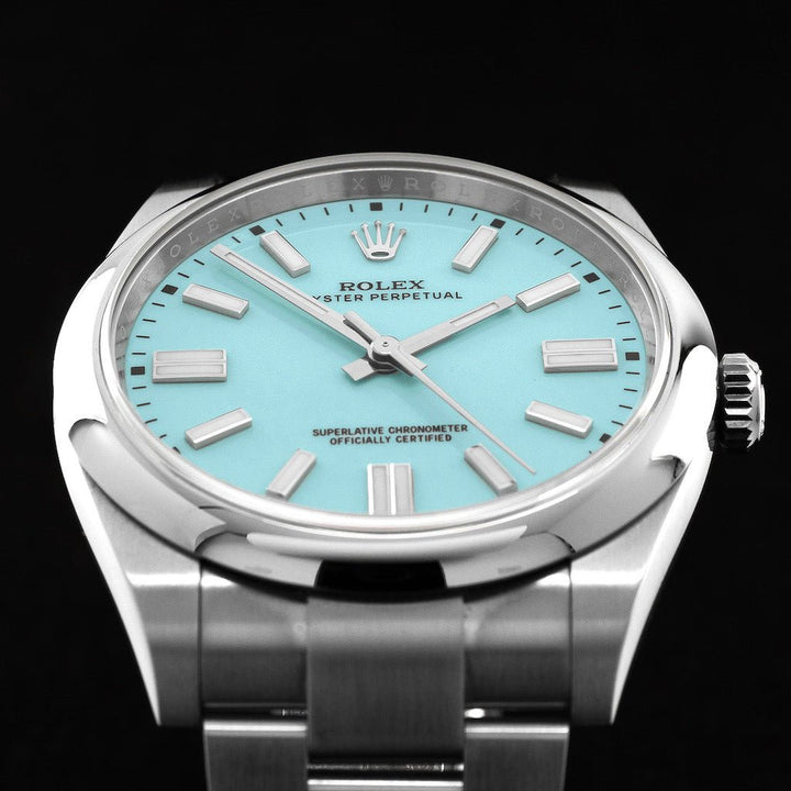 Rolex OP 36 mm Tiffany neuve 2024 - Daniel de Guy