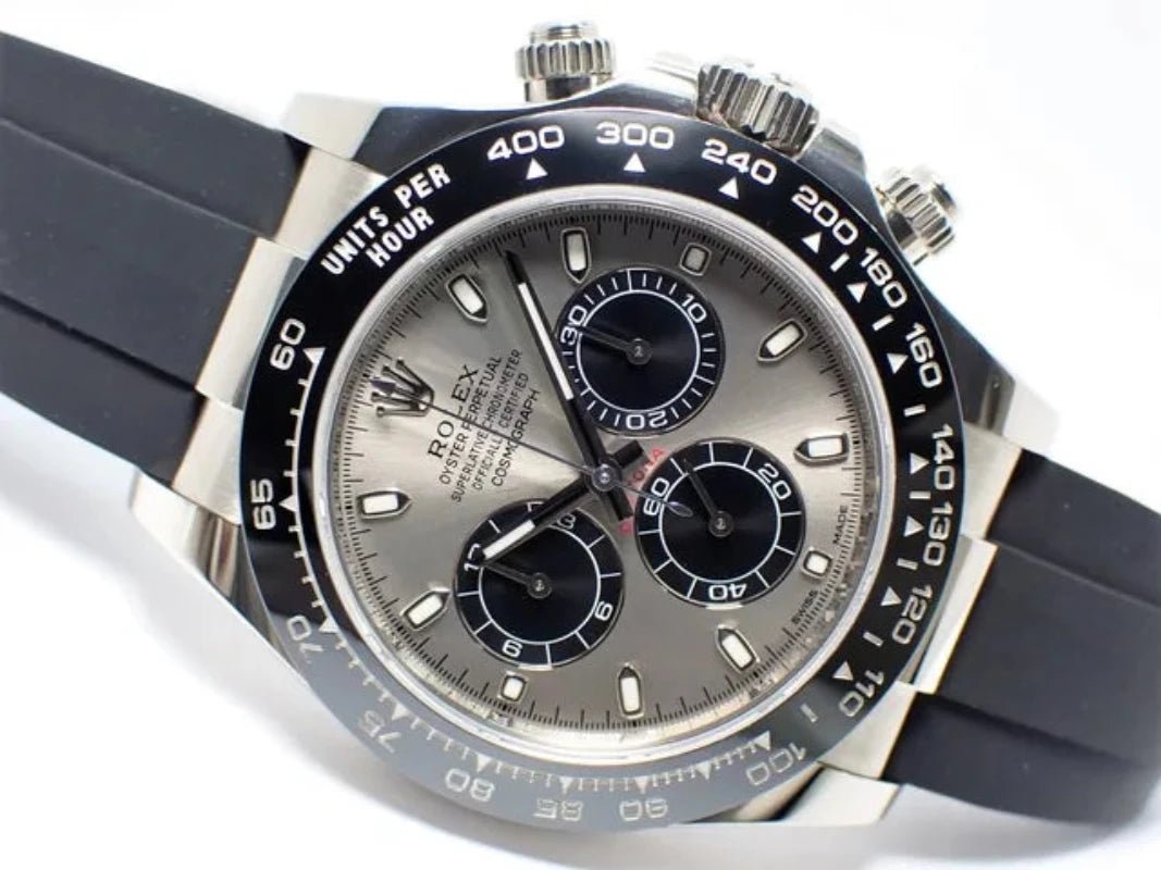 Rolex Oyster flex or gris 18k Occasion - Daniel de Guy