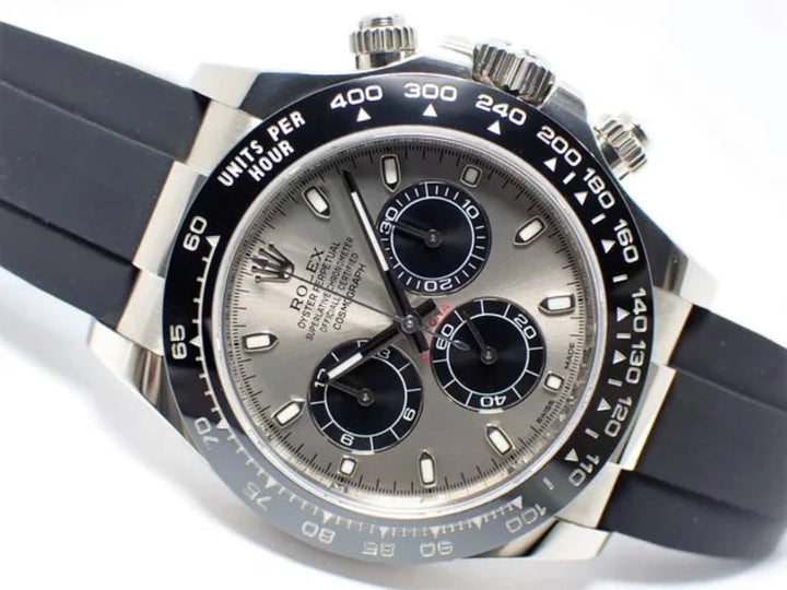 Rolex Oyster flex or gris 18k Occasion - Daniel de Guy