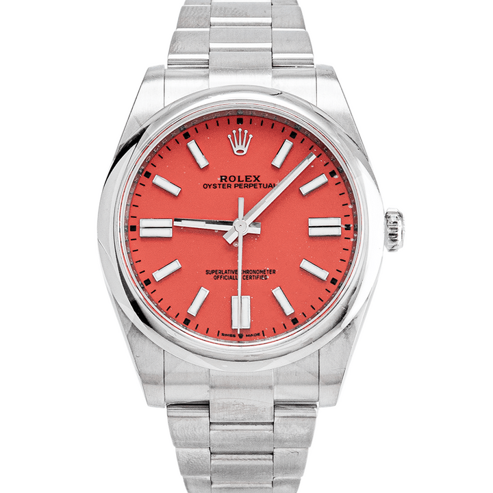 Rolex Oyster perpetual 41mm Corail Neuve 2021 - Daniel de Guy