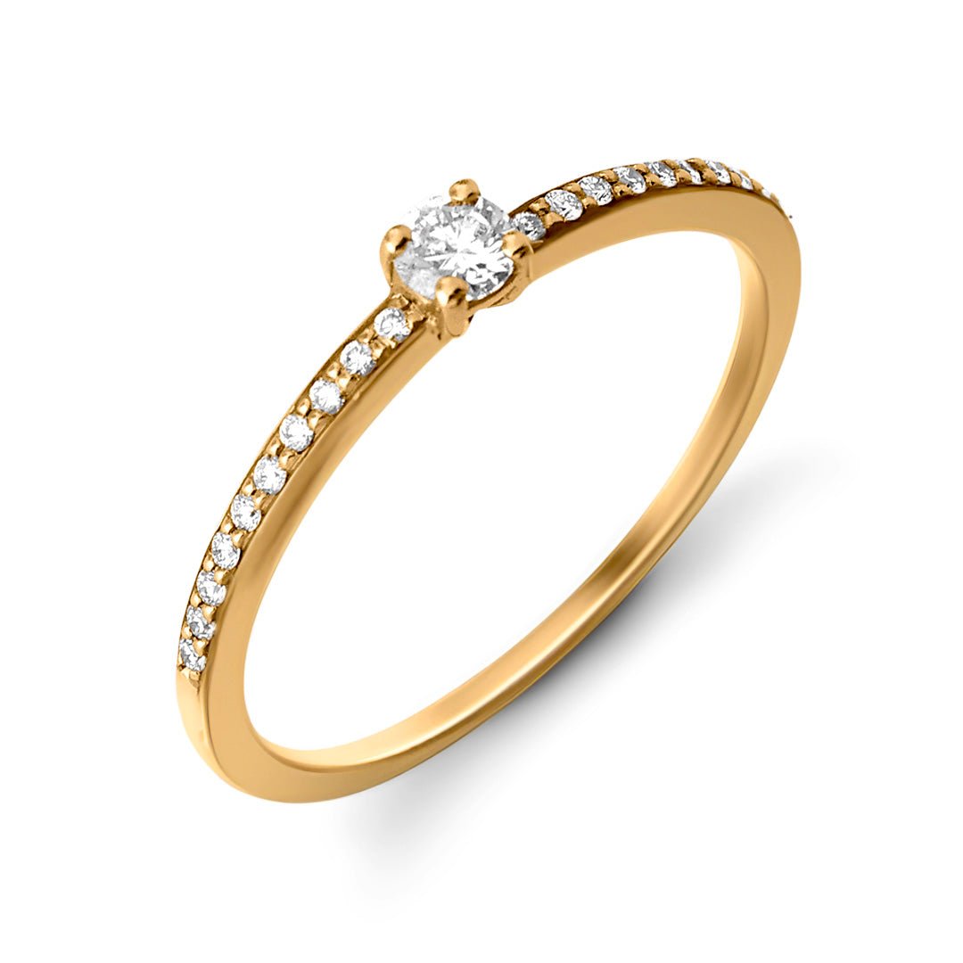 Solitaire 'Eternity Love' Diamants - Daniel de Guy