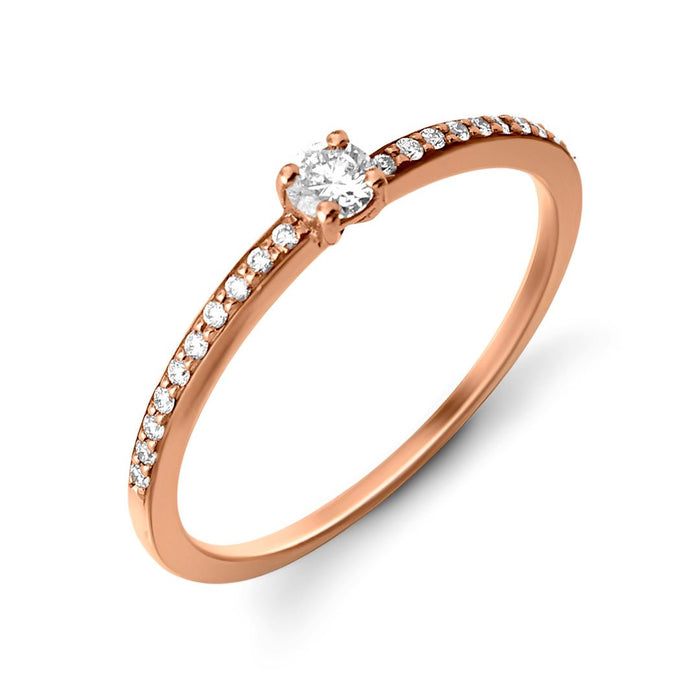 Solitaire 'Eternity Love' Diamants
