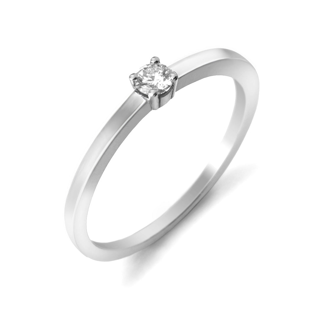 Solitaire 'Delight' diamant - Daniel de Guy