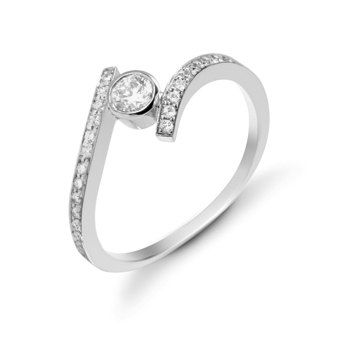 Solitaire 'Enjoy' Diamants Full - Daniel de Guy