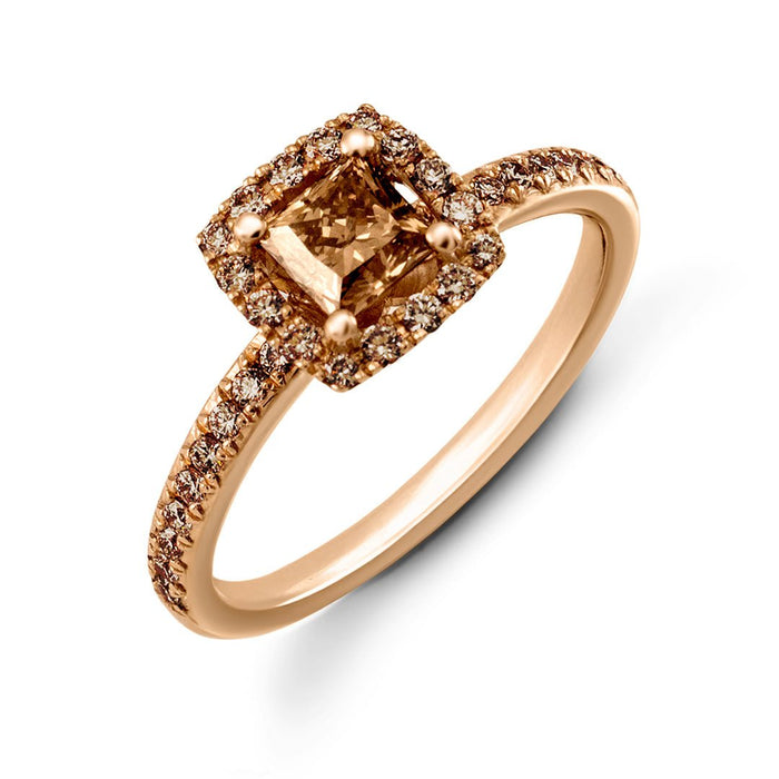 Solitaire 'Always' Diamants Brown
