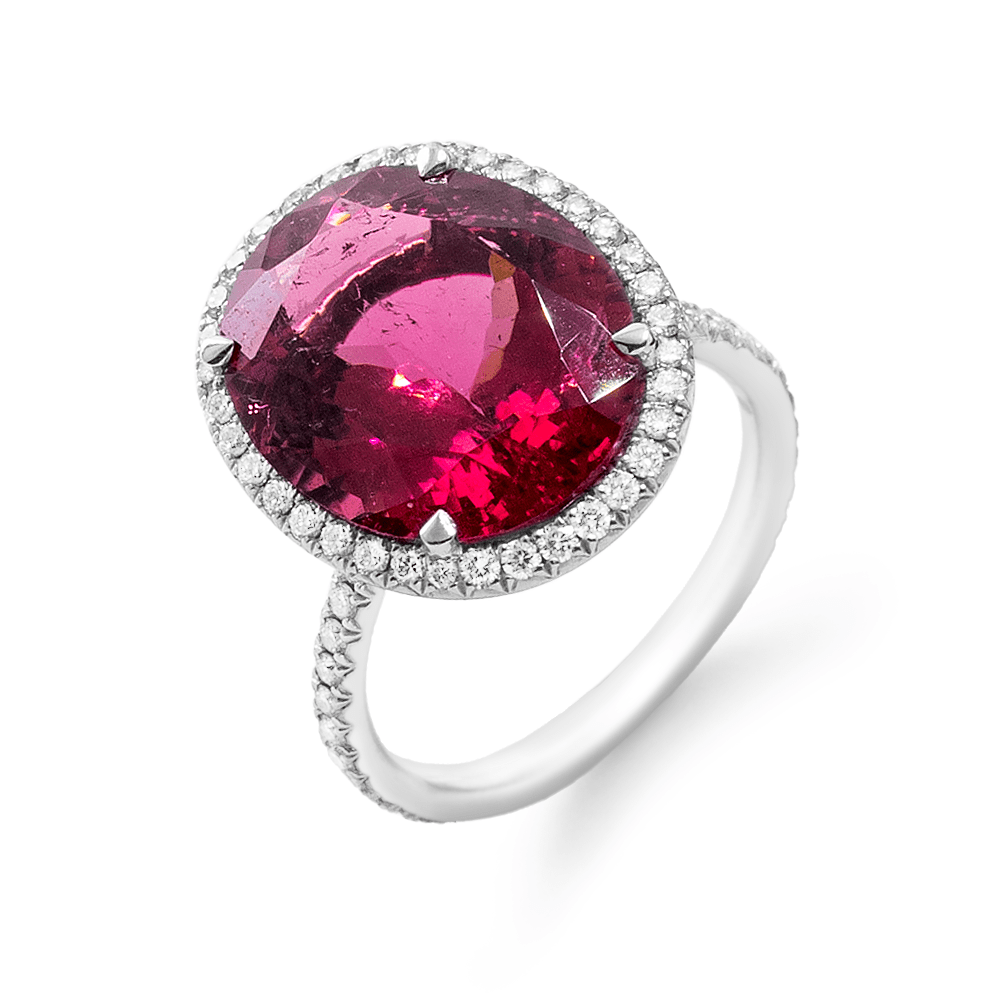 Bague Wire Rubellite - Daniel de Guy