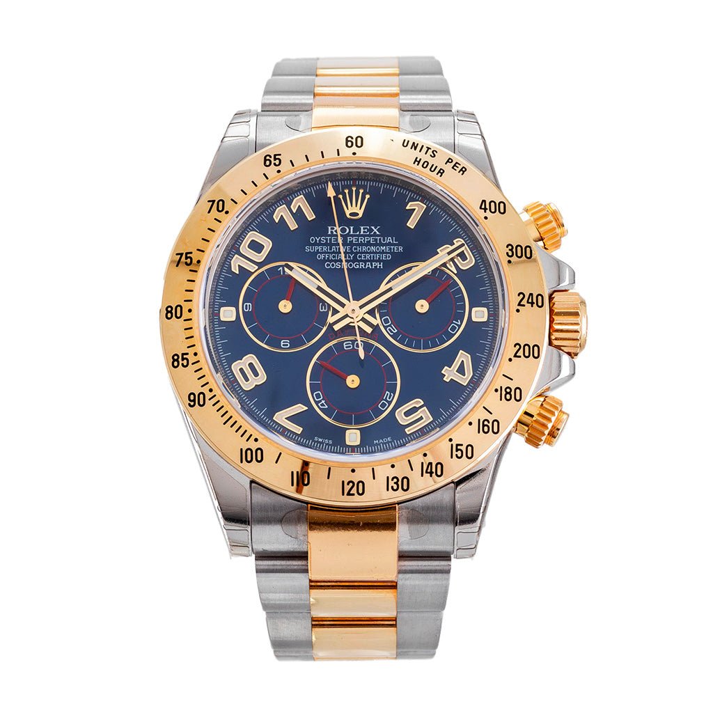 Rolex Cosmograph Daytona Two-Tone Neuve Stickée - Daniel de Guy