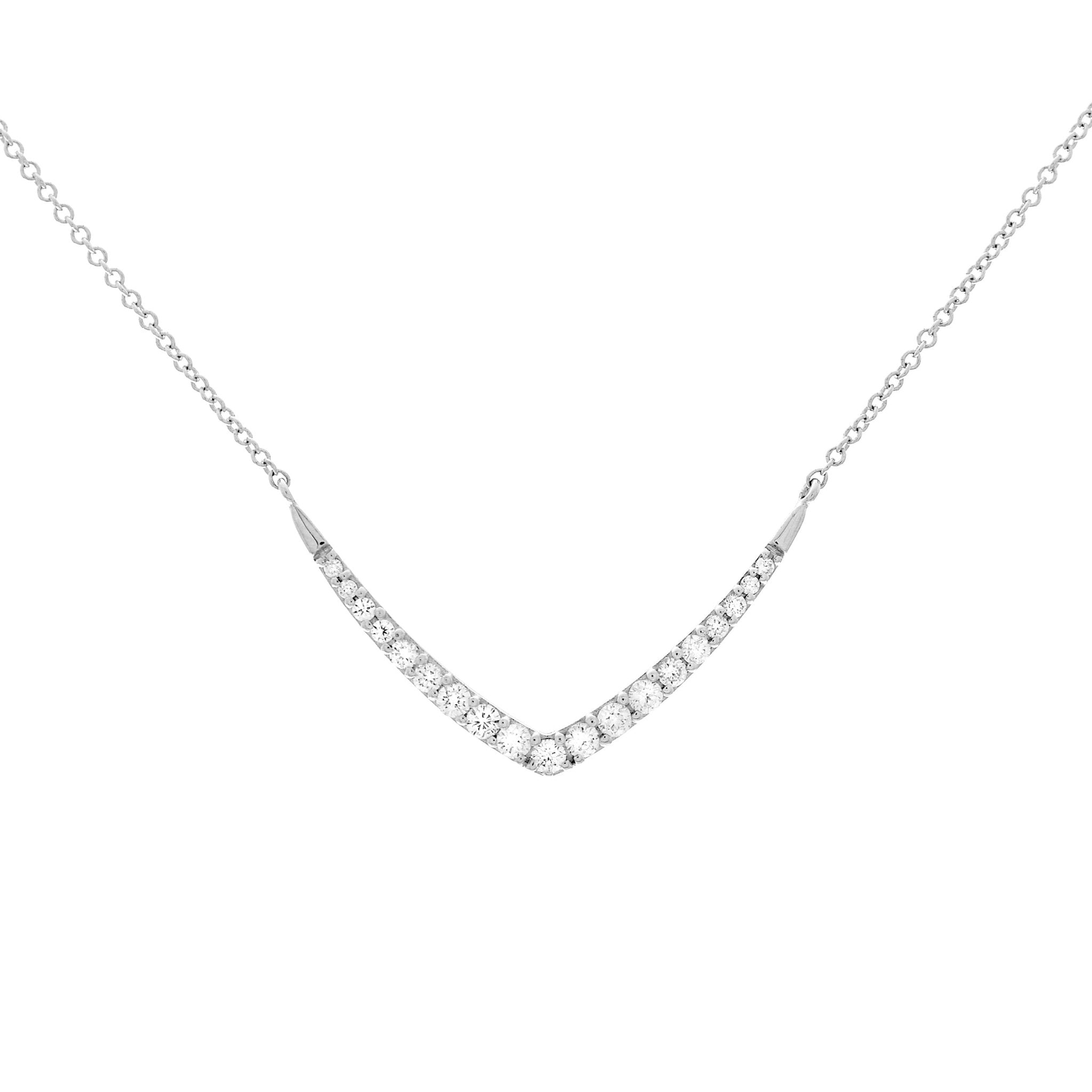 Colier Boomerang diamant - Daniel de Guy