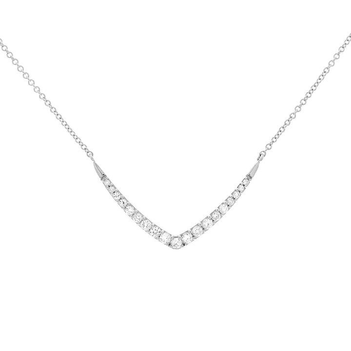 Colier Boomerang diamant - Daniel de Guy