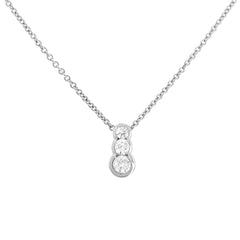 Collier trio de solitaire