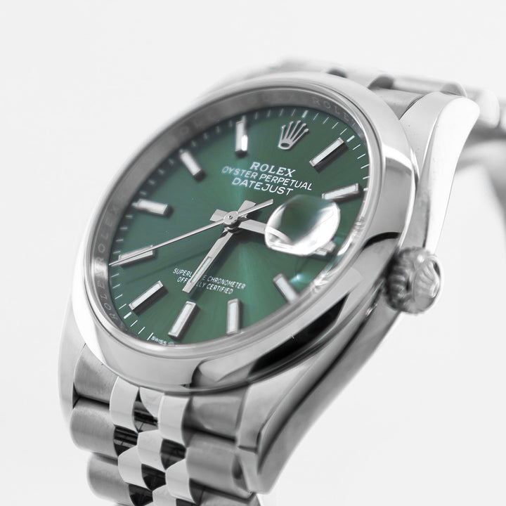 Rolex Datejust 36 mm Vert Menthe Neuve 2022 - Daniel de Guy