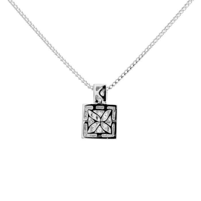 Collier Pendentif Pavé de diamant