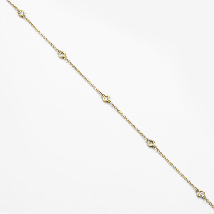 Bracelet 5 diamants