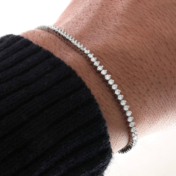 Bracelet Rivière de diamants - Daniel de Guy