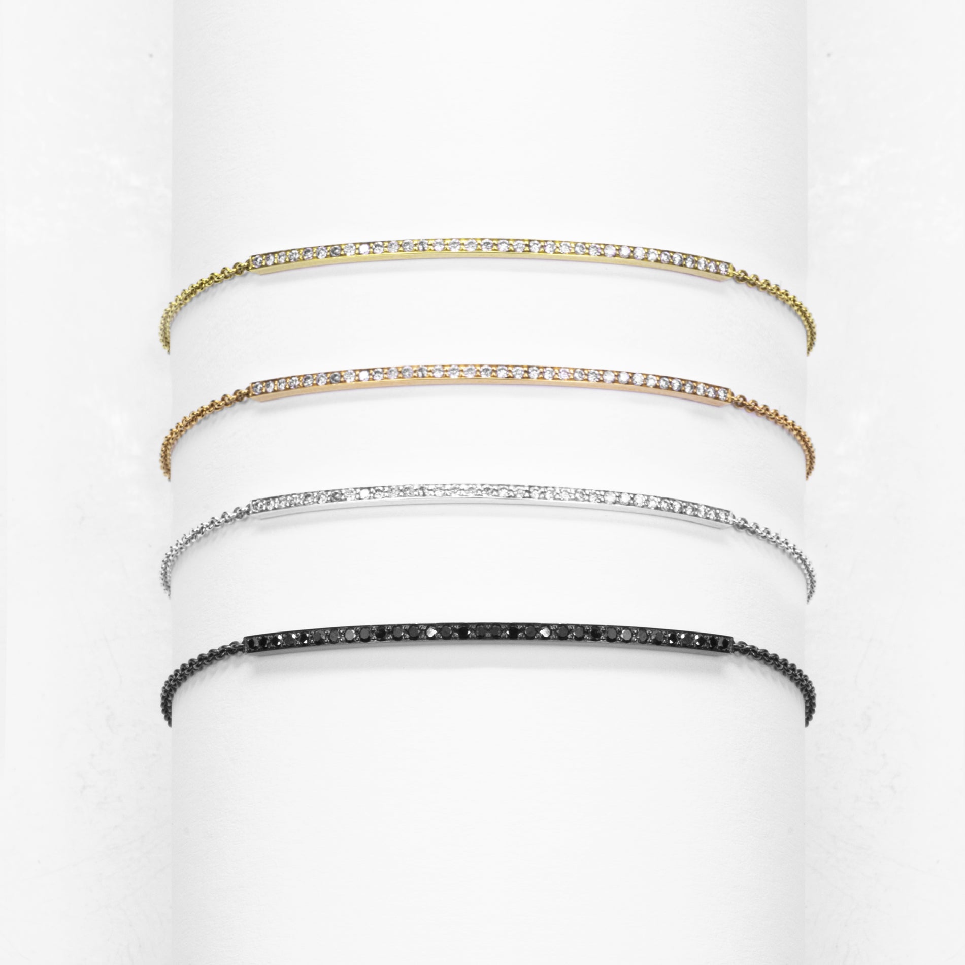 Bracelet "Ligne de Diamants" - Daniel de Guy