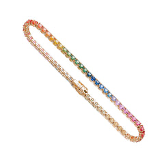 Bracelet multicolor Or jaune 18k