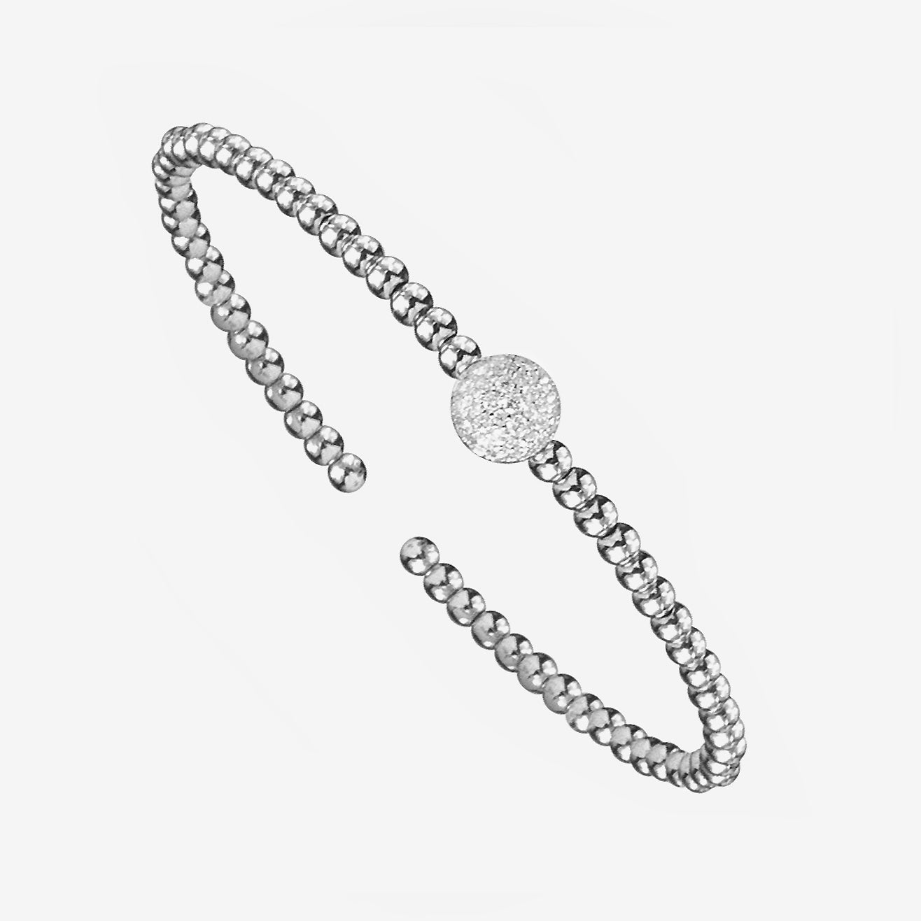 Bracelet "Open Bubble Diamants" - Daniel de Guy