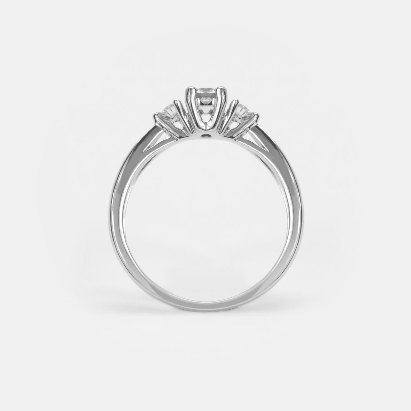 Solitaire 'Trio' Diamants - Daniel de Guy