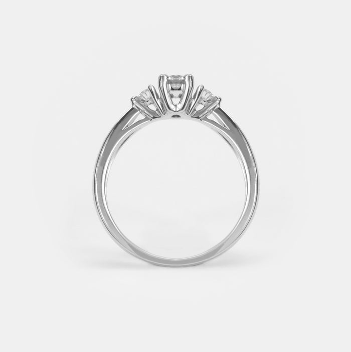 Solitaire 'Trio' Diamants
