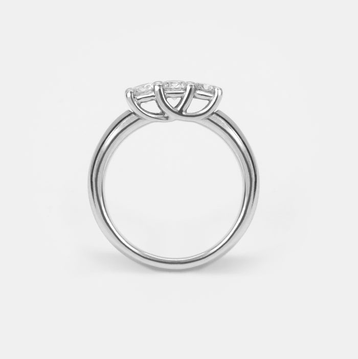 Solitaire 'Trio' Diamants