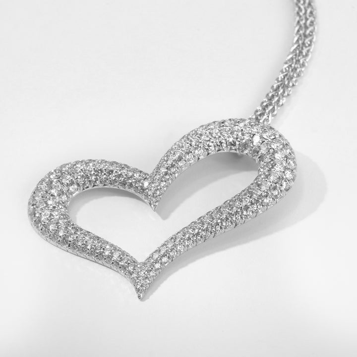 Pendentif Cœur de Diamants - Daniel de Guy