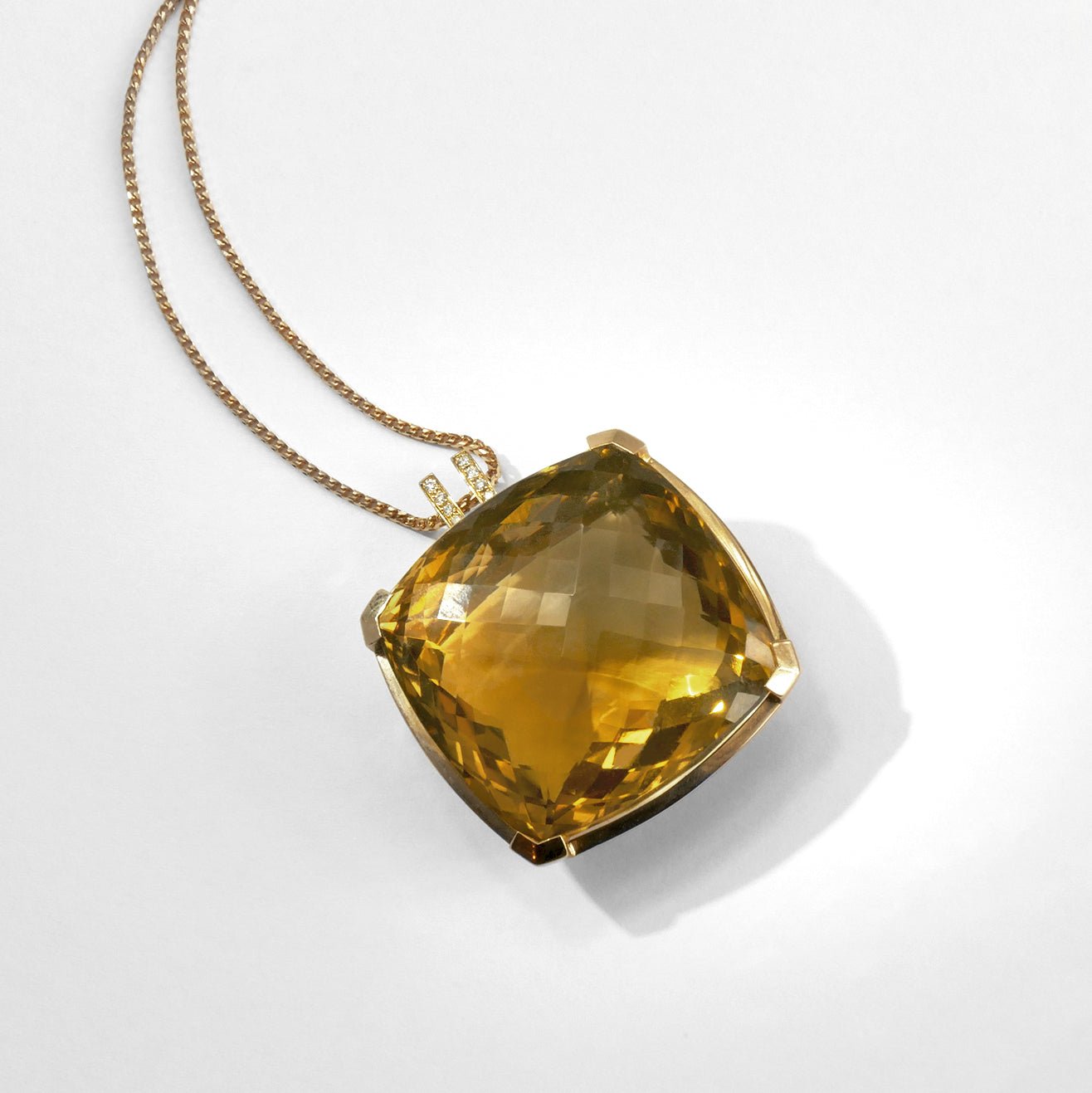 Pendentif Citrine - Daniel de Guy