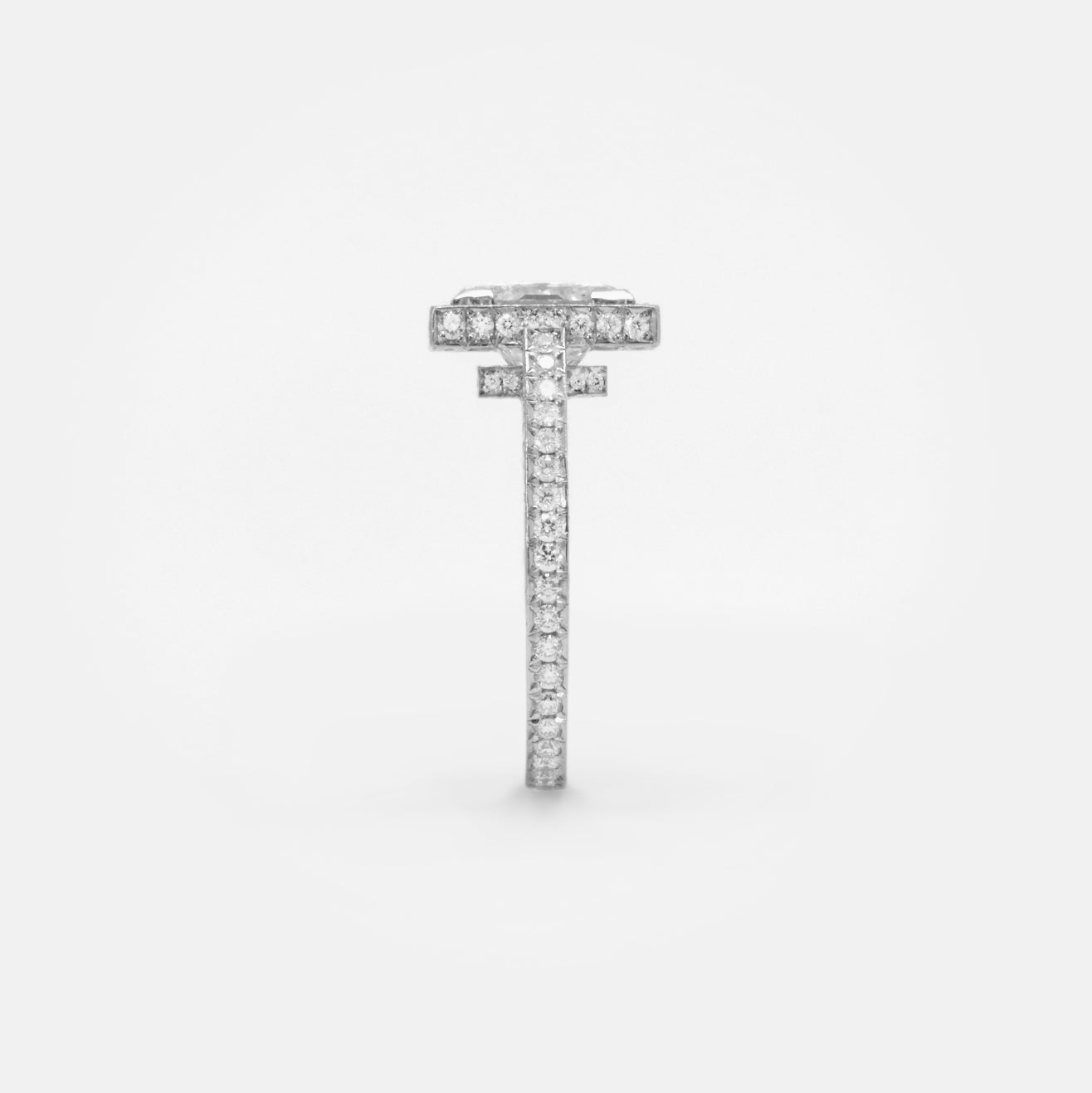 Solitaire 'ArtDeco' Diamants Princesse Full - Daniel de Guy