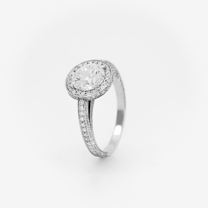 Solitaire ArtDeco Brillant Full - Daniel de Guy