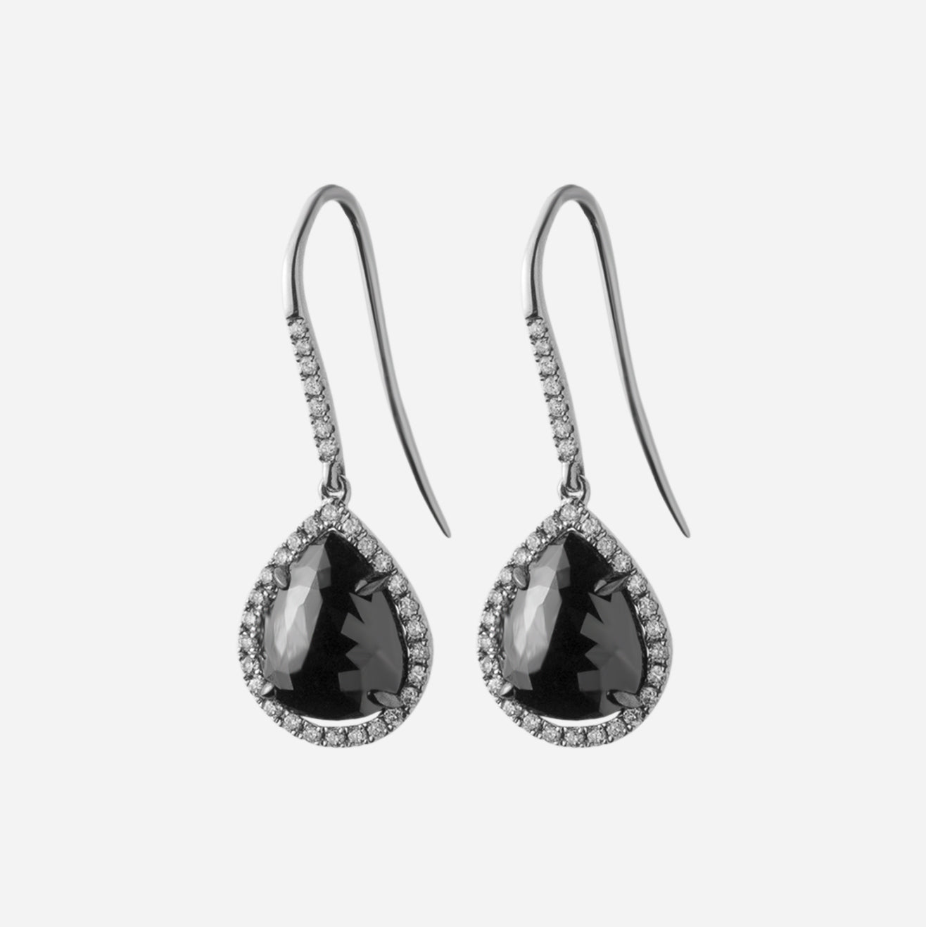 Boucles d'Oreilles "Goutte Diamond" - Daniel de Guy