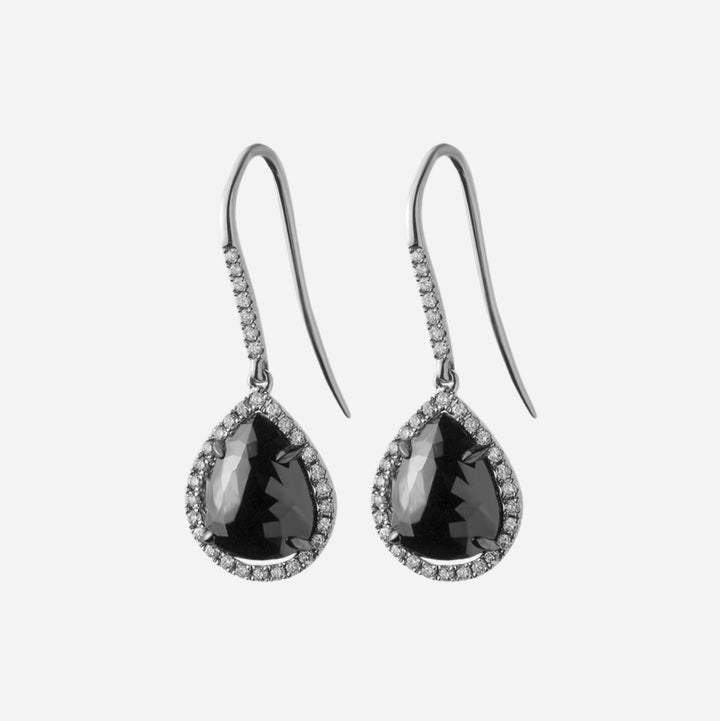 Boucles d'Oreilles "Goutte Diamond" - Daniel de Guy