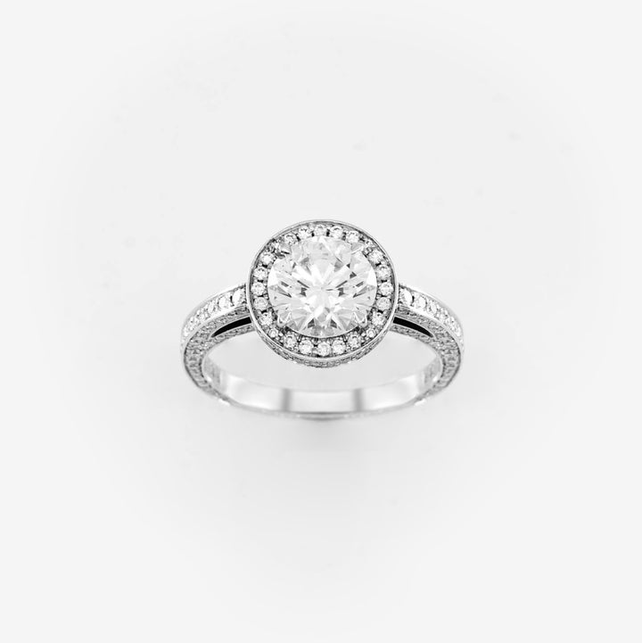 Solitaire ArtDeco Brillant Full - Daniel de Guy