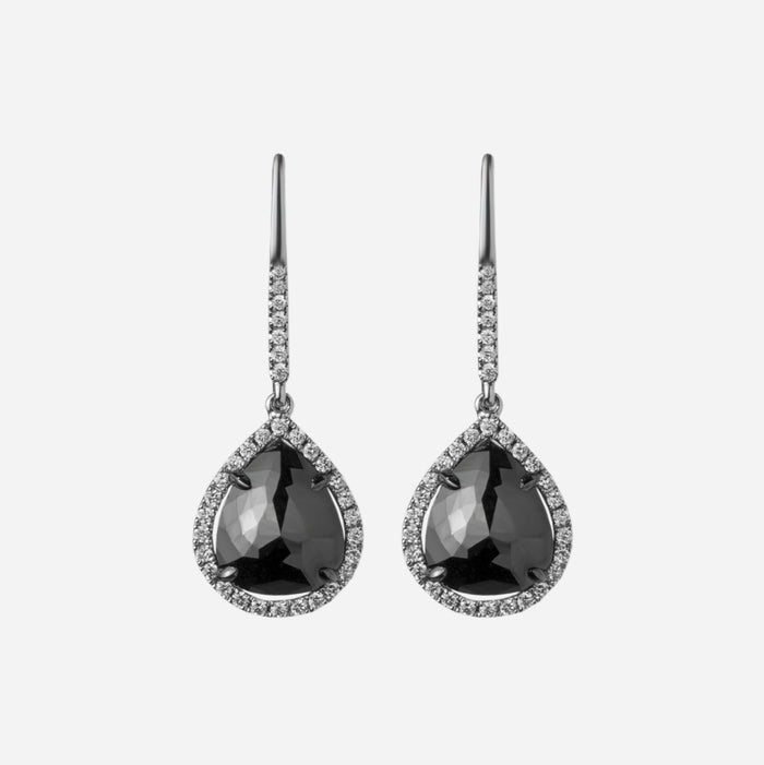 Boucles d'Oreilles "Goutte Diamond"