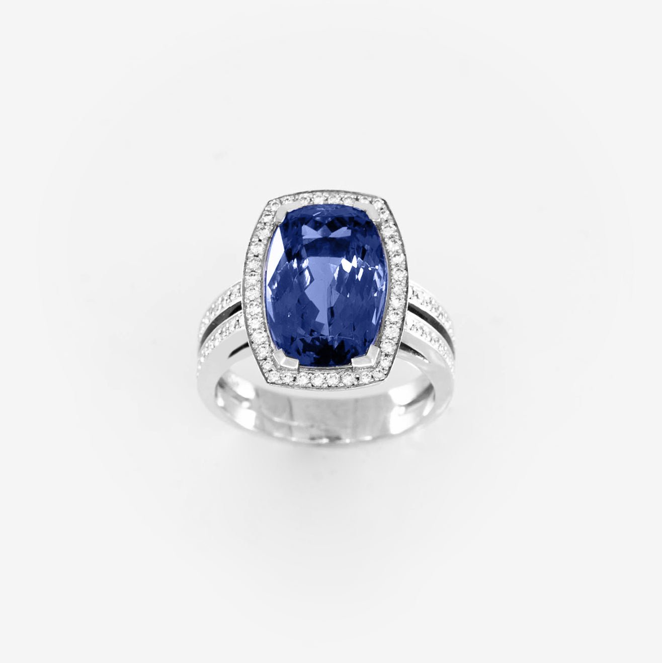 Bague Création Tanzanite - Daniel de Guy