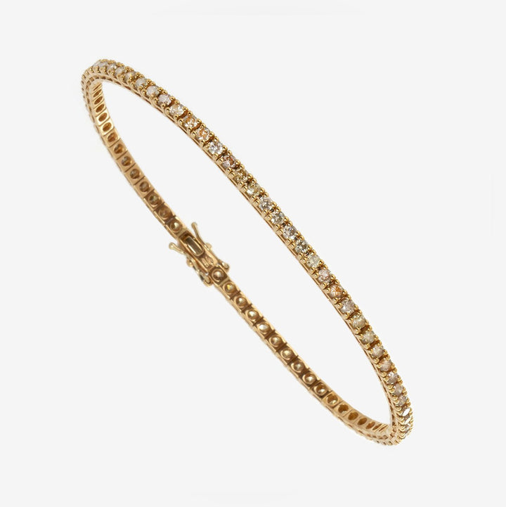 Bracelet "Rivière de Diamants" Bruns - Daniel de Guy