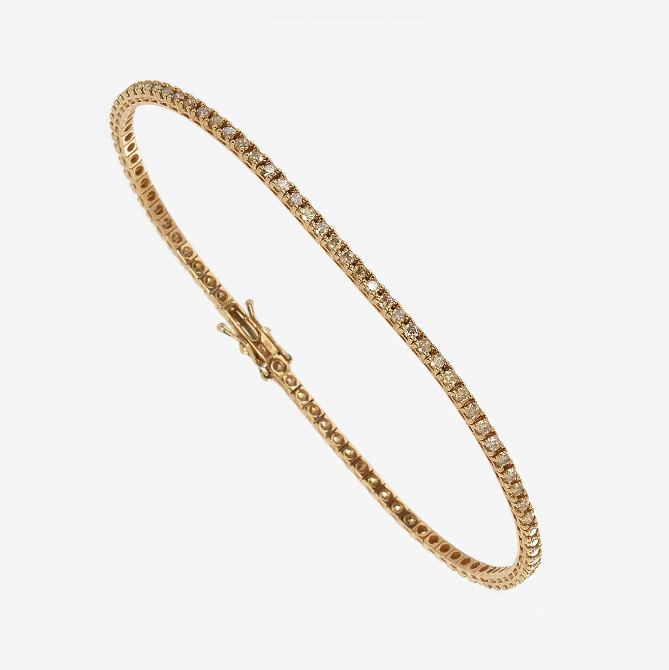 Bracelet "Rivière de Diamants" Bruns - Daniel de Guy