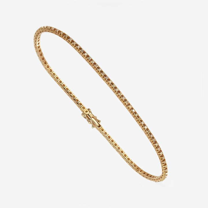 Bracelet "Rivière de Diamants" Bruns - Daniel de Guy