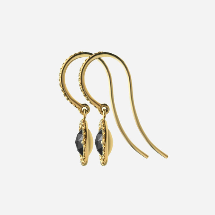 Boucles d'oreilles "Rose Diamond" - Daniel de Guy