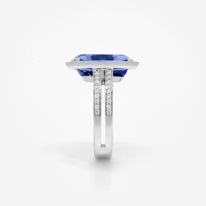 Bague Création Tanzanite - Daniel de Guy