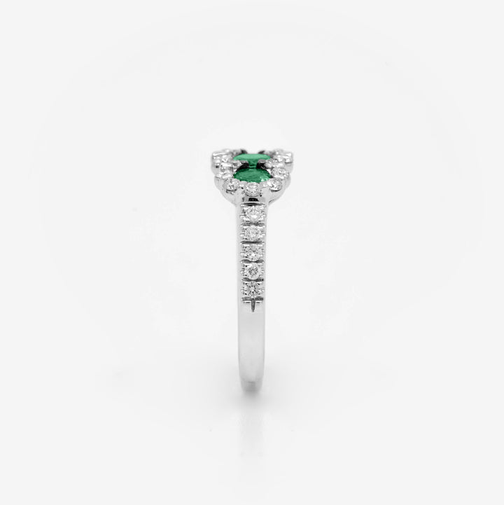 Bague Trilogie d' Emeraudes - Daniel de Guy