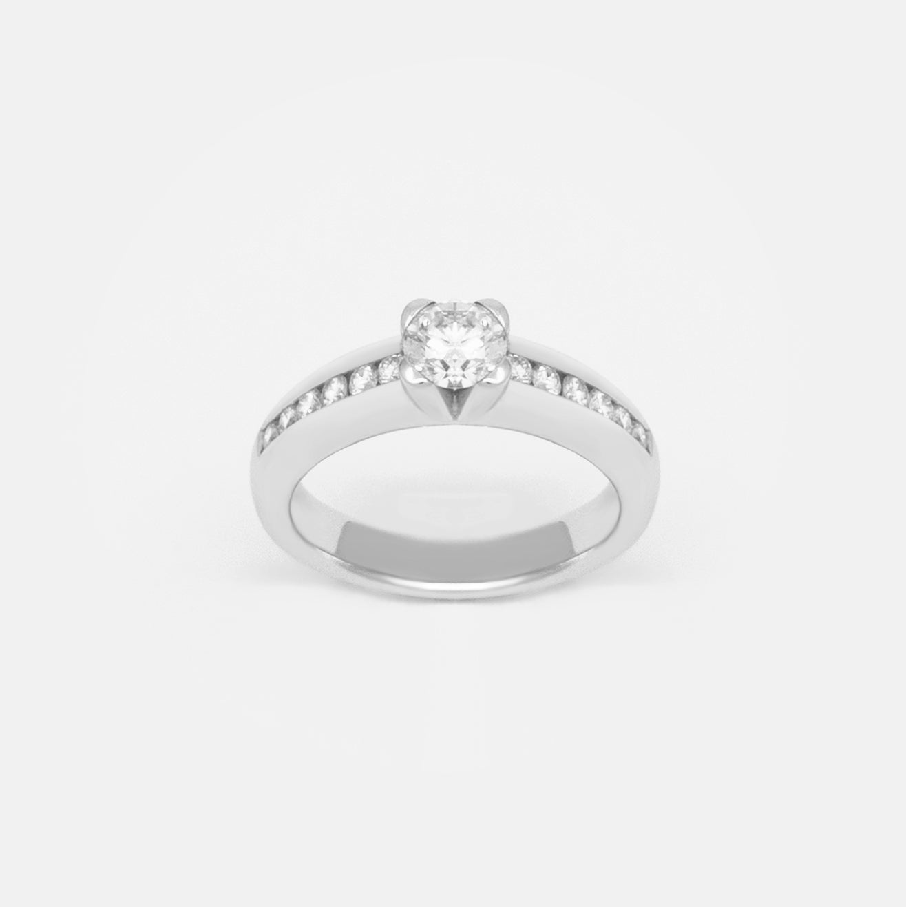 Solitaire 'Eternity' Diamants - Daniel de Guy