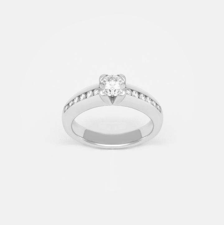 Solitaire 'Eternity' Diamants - Daniel de Guy