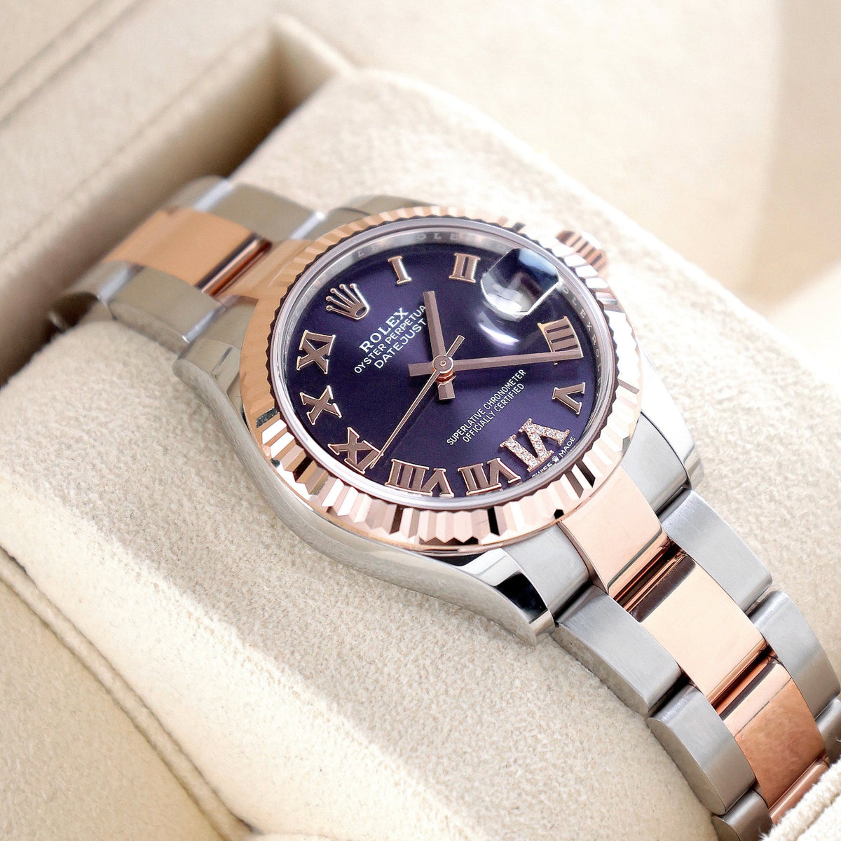 Rolex Datejust 31mm Or rose /acier Neuve - Daniel de Guy