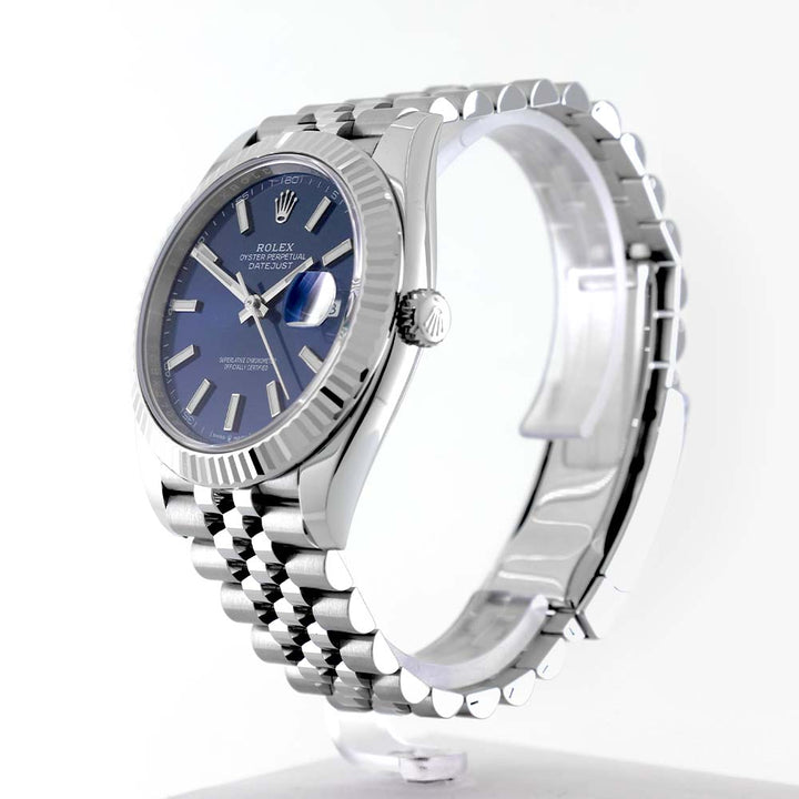 Rolex Datejust 41mm Bleu neuve 09/2024 - Daniel de Guy