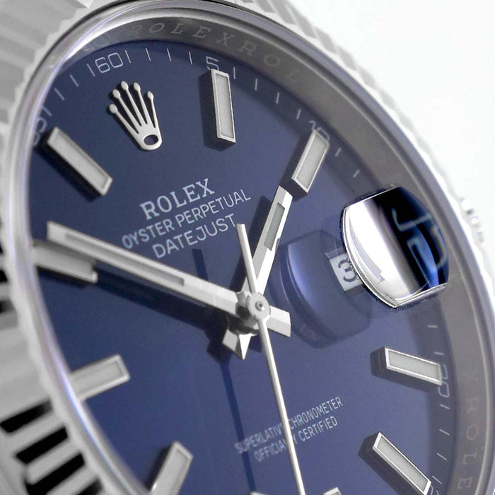 Rolex Datejust 41mm Bleu Like New 2022